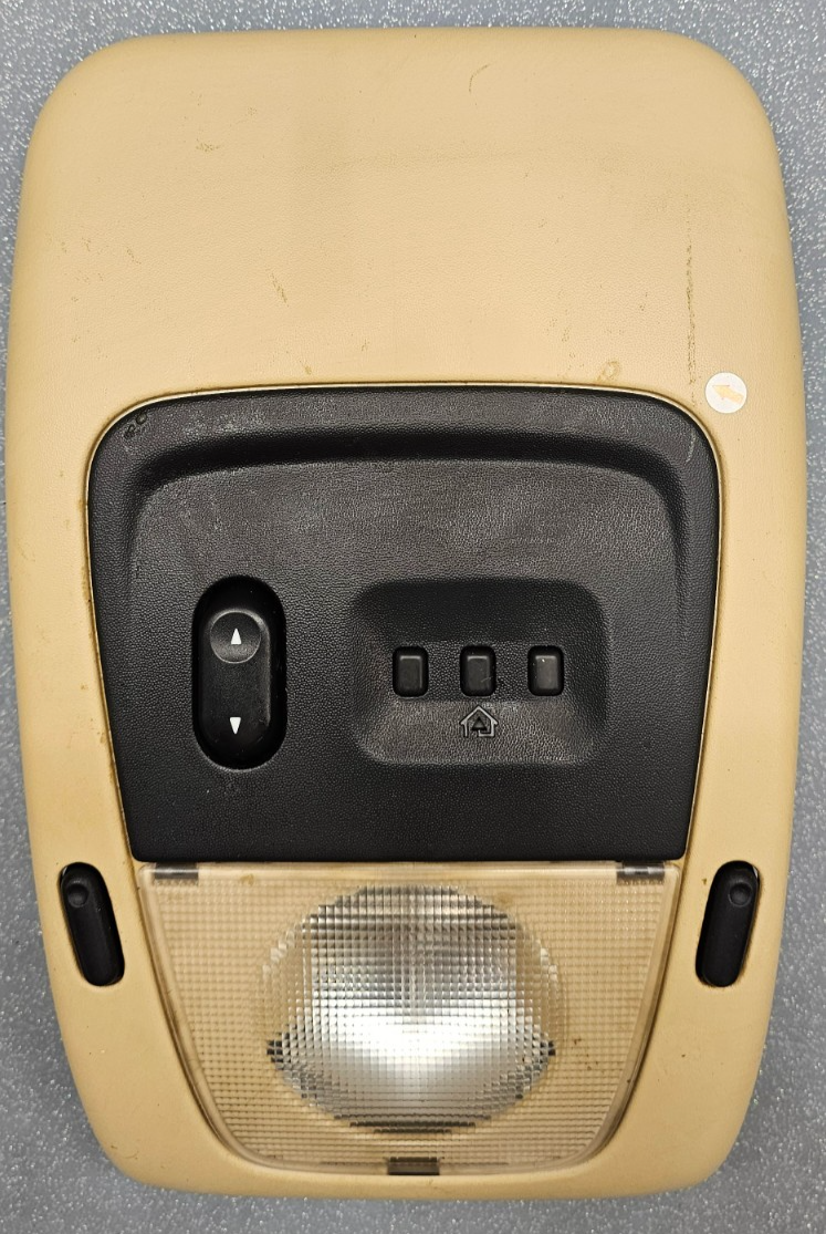 🔥02-05 Explorer Mountaineer Overhead Console Dome Map Light Storage Sunroof Tan