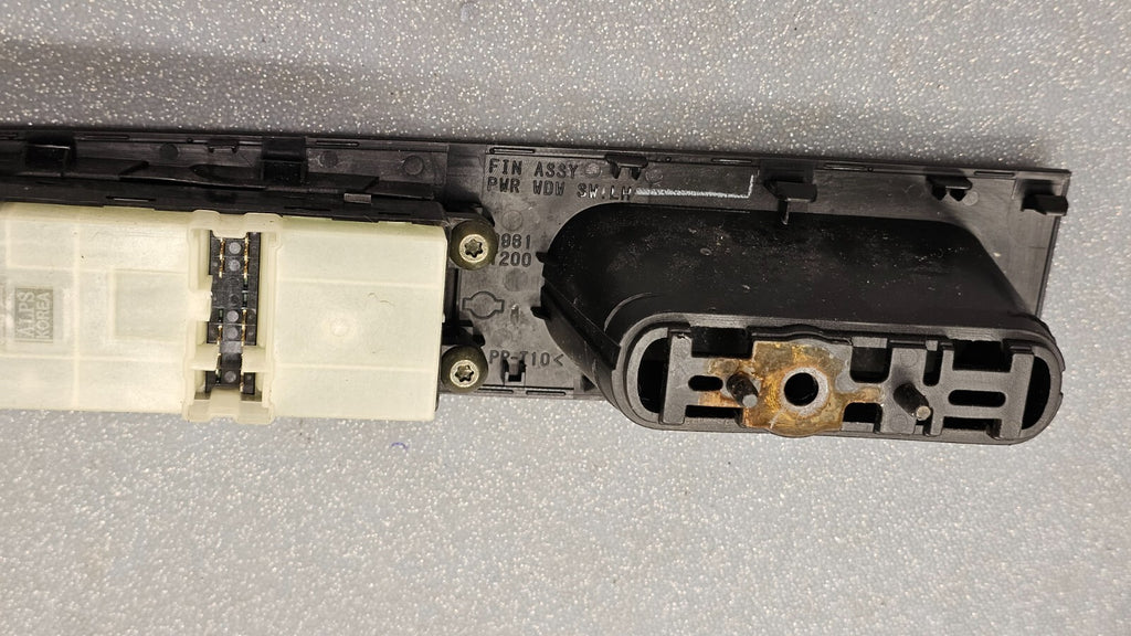 🔥07-10 Nissan Sentra Left Driver Power Window Control Switch Black OEM