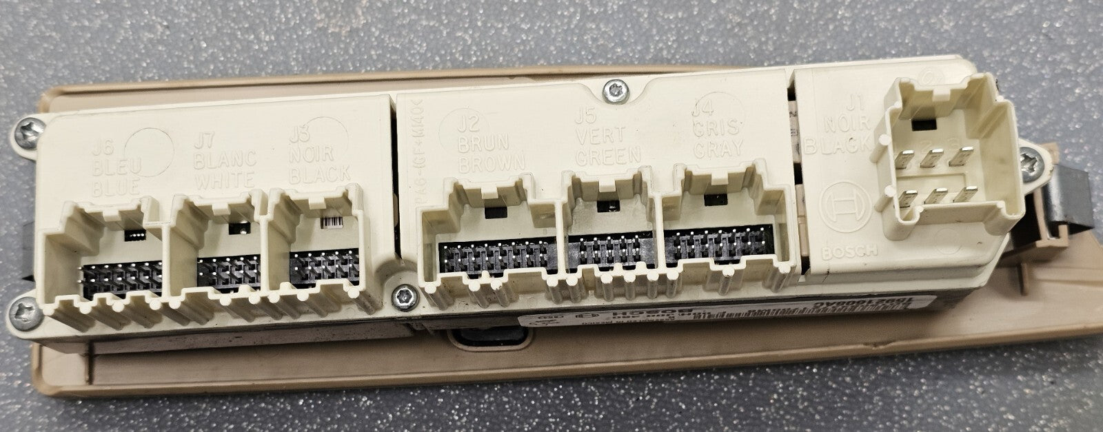🔥06-11 Buick Lucerne Front Right Passenger Power Window Switch Assembly Tan OEM