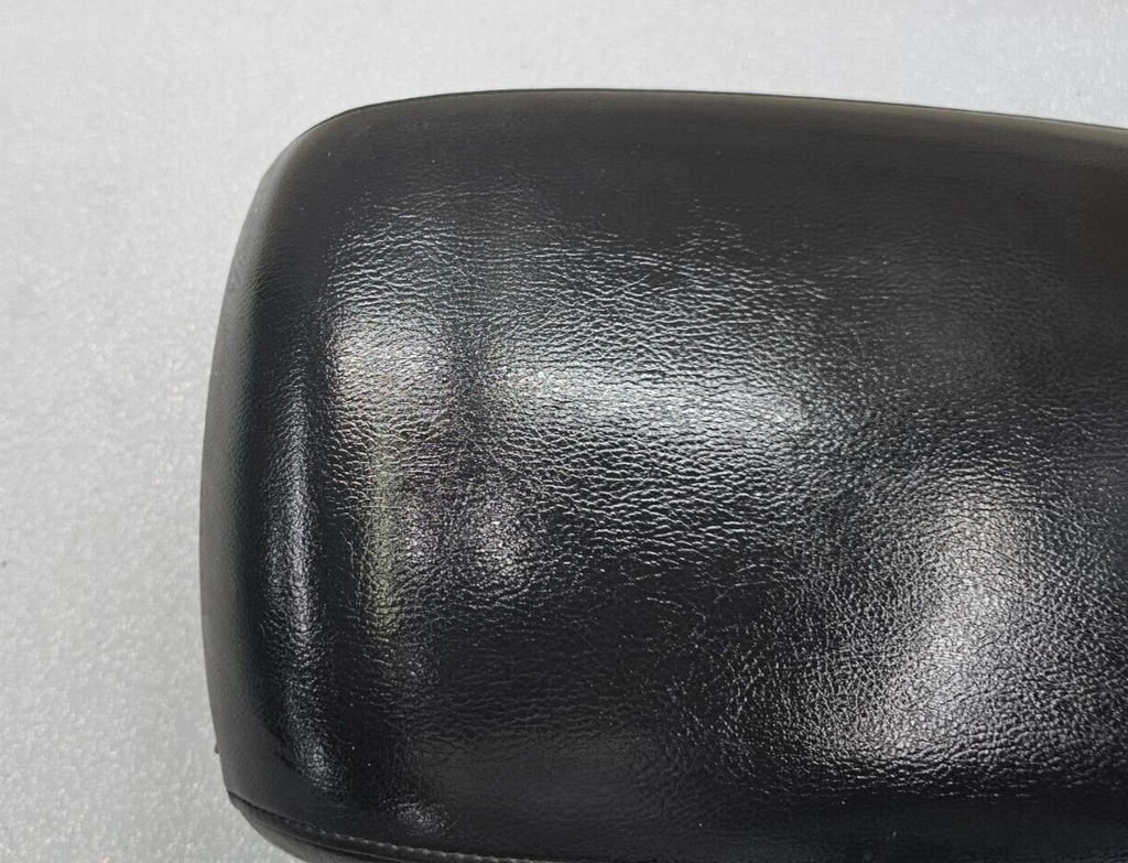 🔥09-14 MURANO CENTER CONSOLE ARM REST LID PAD COVER BLACK LEATHER GRAPHITE OEM
