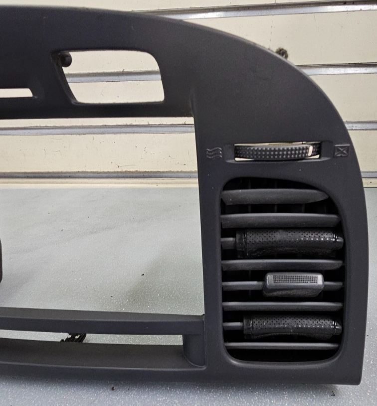🔥06-11 Kia Rio Center Dash Trim Radio Bezel  Climate With Air Vents Black OEM