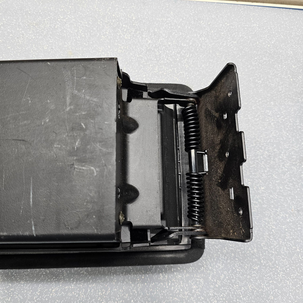 07-12 Nissan Altima Center Console Lid Arm Rest Top Leather Cover Assembly Black