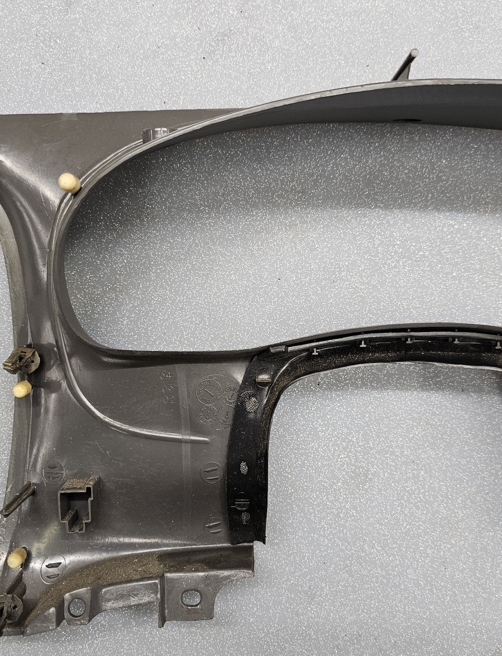 🔥95-06 RANGER EXPLORER Dash INSTRUMENT Cluster BEZEL Speedometer Trim Gray C15