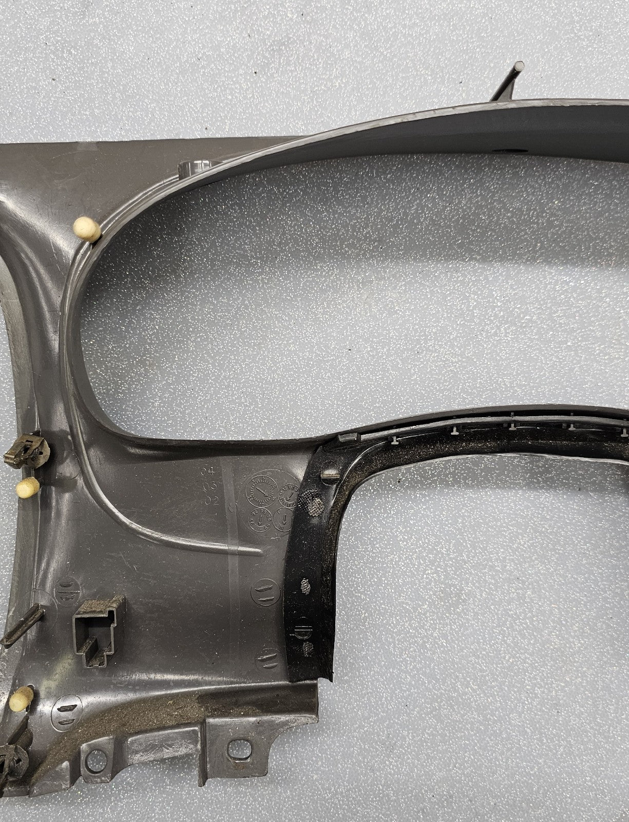 🔥95-06 RANGER EXPLORER Dash INSTRUMENT Cluster BEZEL Speedometer Trim Gray C15
