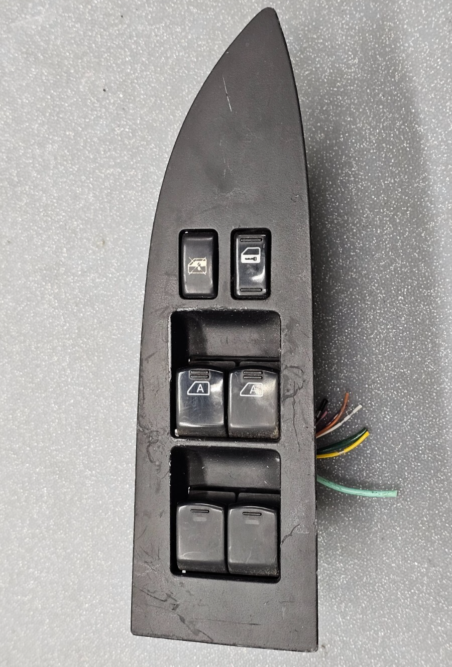 🔥03-08 Infiniti FX35 FX45 Left Driver Master Power Door window switch Black