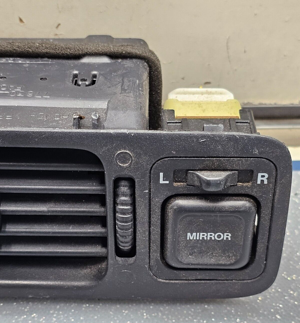 🔥97-01 Honda CR-V Center Dash Left Driver AC Heater Air Vent Conditioner Black