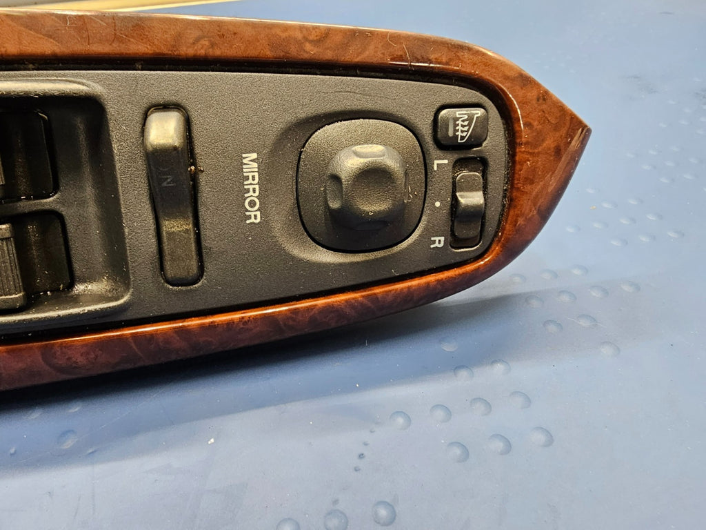 🔥01-06 Acura MDX Left Driver Master Power Window Control Switch Assembly Wood