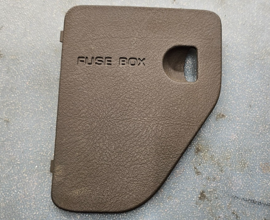 🔥94-97 Dodge Ram 1500 2500 3500 Dash Fuse Box Panel Door Cover Lid Cap DT TAN