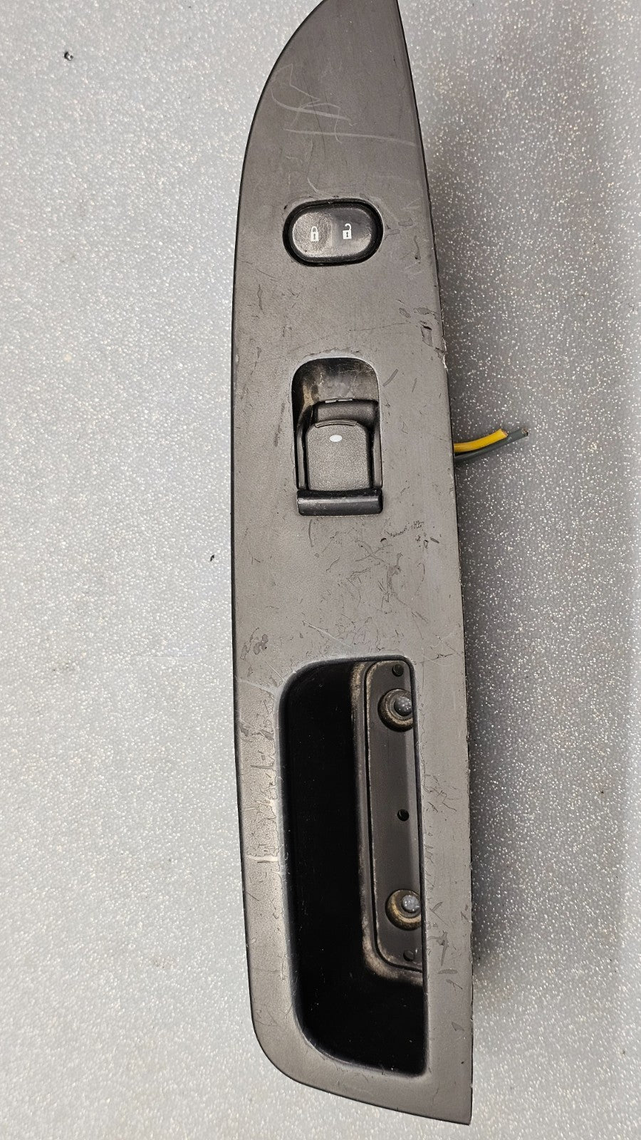 07-09 Aura Front Right Passenger Window Door Control Switch Lock Assembly Black