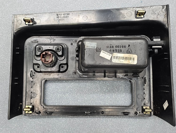 🔥03-06 SILVERADO SIERRA CENTER CONSOLE STORAGE BEZEL ASH TRAY LT TAN/BLACK OEM