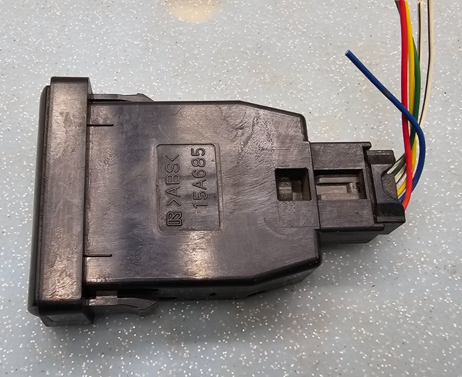 🔥2004-2009 TOYOTA PRIUS PARKING BRAKE PUSH BUTTON STOP SWITCH DURABLE BLACK OEM