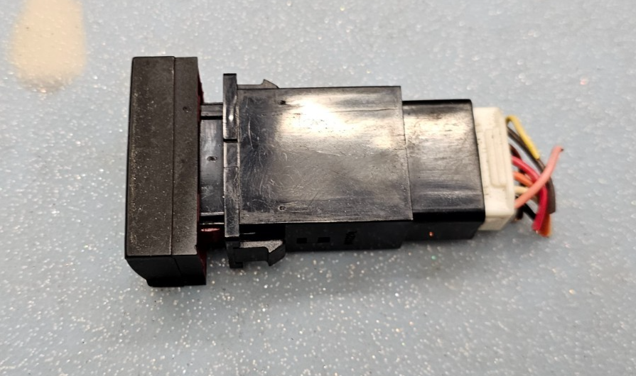 🔥07-09 SANTA FE HAZARD FLASHER EMERGENCY WARNING SWITCH OEM black