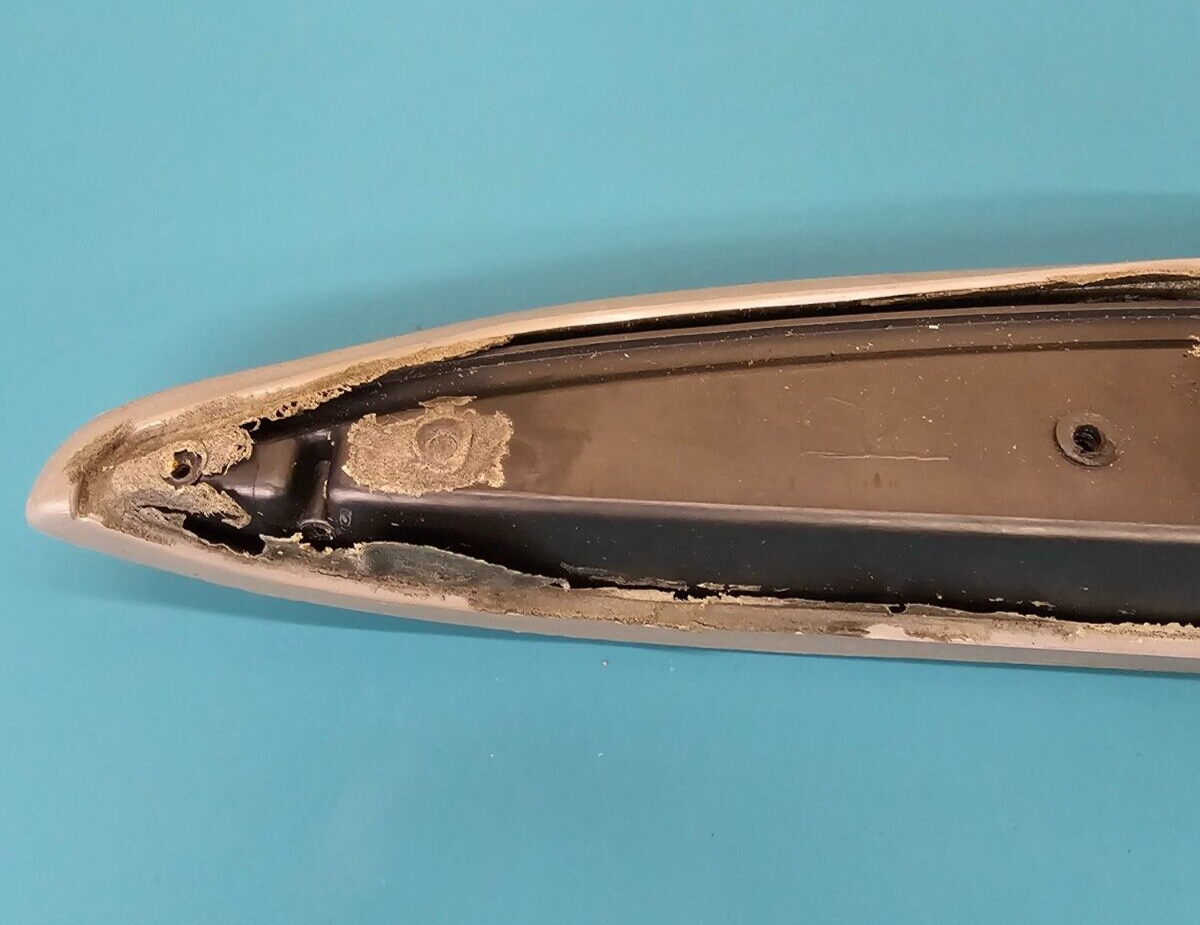 🔥92-96 Ford F150 F250 BRONCO RIGHT PASSENGER Door Panel ARMREST PULL HANDLE TAN