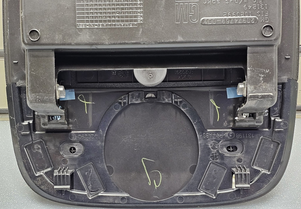 🔥10-15 EQUINOX TERRAIN CENTER DASH STORAGE CUBBY BIN COMPARTMENT BOX BLACK OEM