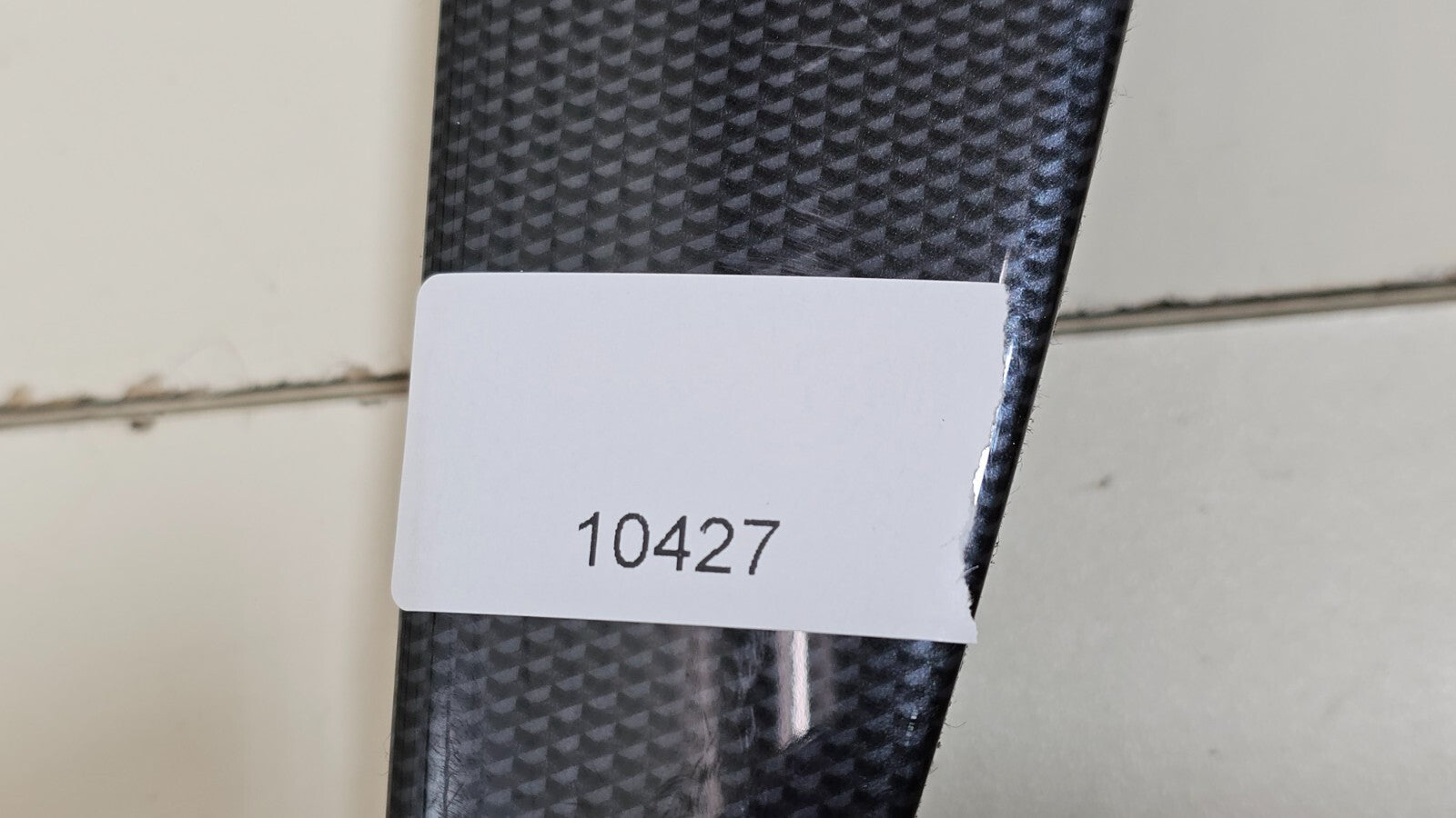 🔥03-06 MITSUBISHI OUTLANDER CARBON FIBER UPPER DASH VENT CLOCK BEZEL TRIM OEM