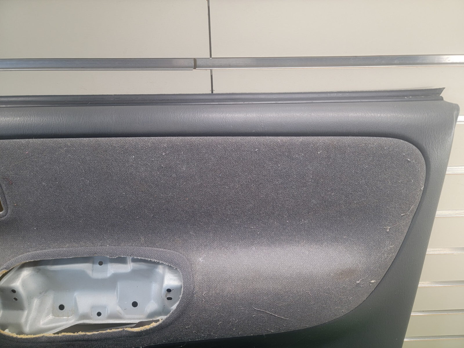 04-06 Toyota Tundra Crew Cab Door Trim Panel rear right passenger dark gray D20