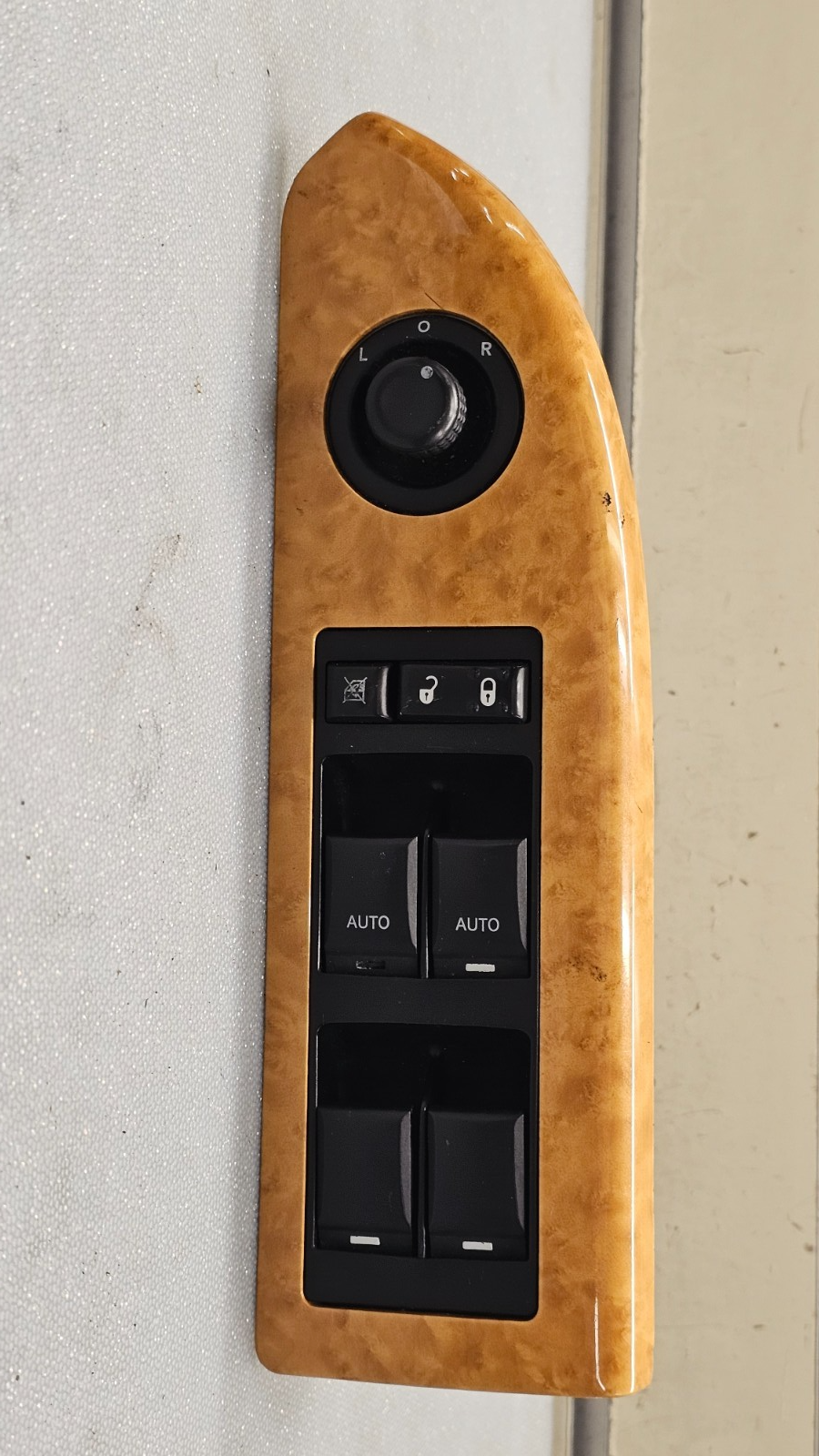 🔥07-14 Charger Dakota Chrysler 200 Left Driver Master Window Switch Lock Wood