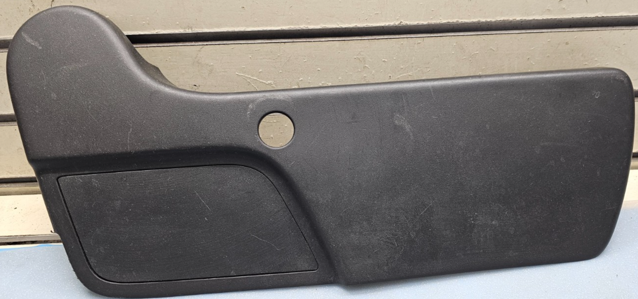 🔥07-14 Silverado Sierra Front Right Passenger Seat Trim Cover Panel Black OEM