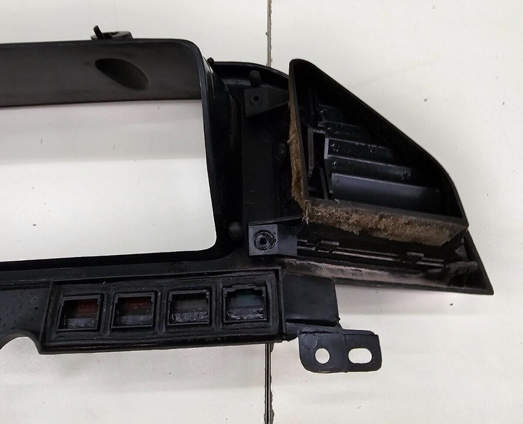87-91 Ford F150 BRONCO Dash Instrument CLUSTER Bezel Speedo Gauge Trim Black C11