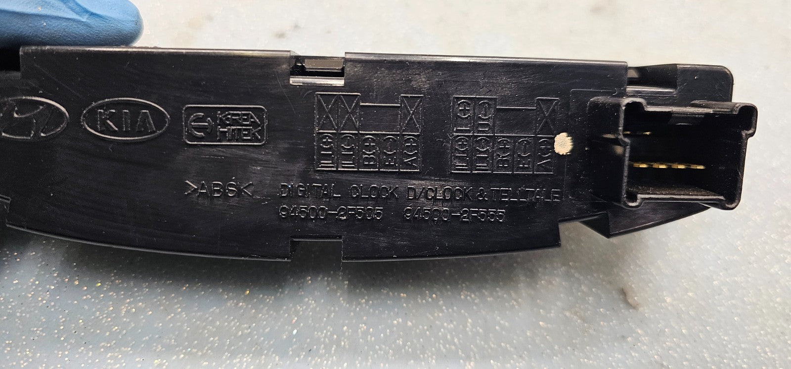 🔥07-09 Kia Spectra Dash Instrument Panel Digital Clock Screen Time Display OEM