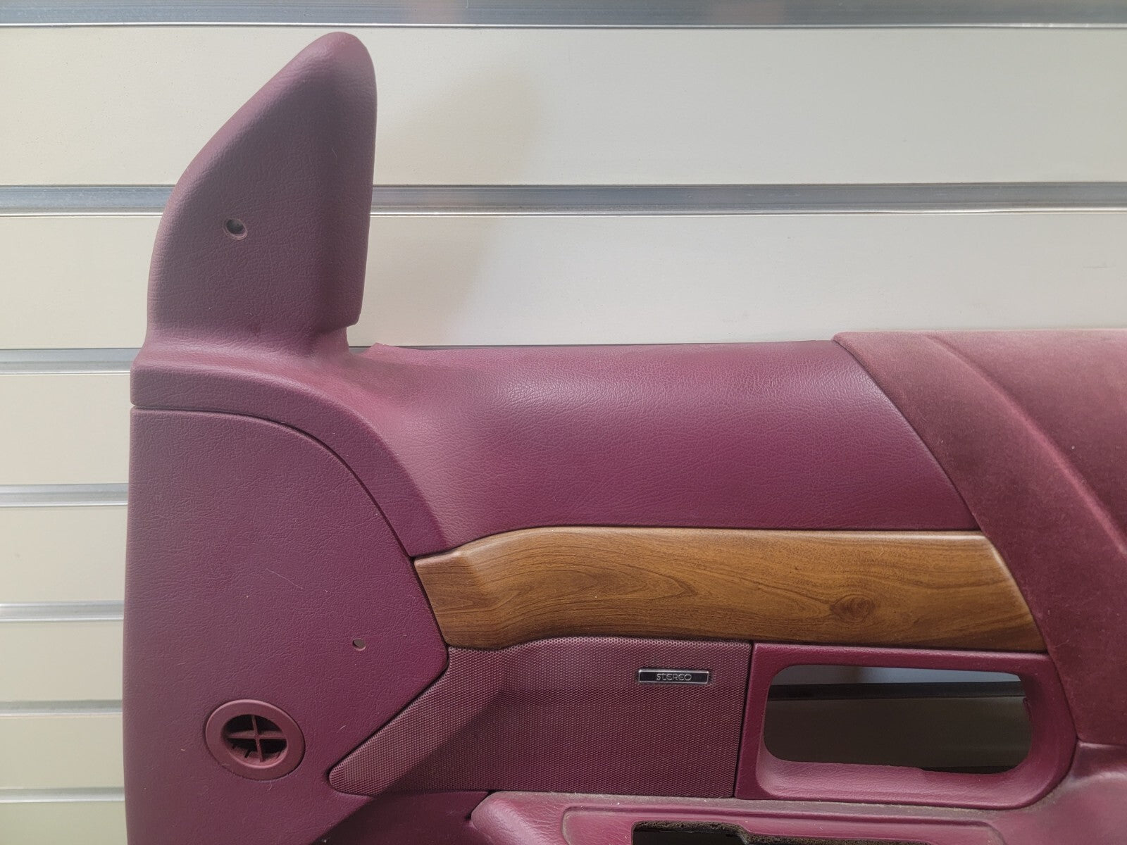 🔥92-97 Mercury Grand Marquis Passenger Side Front Door Trim Panel RH RED