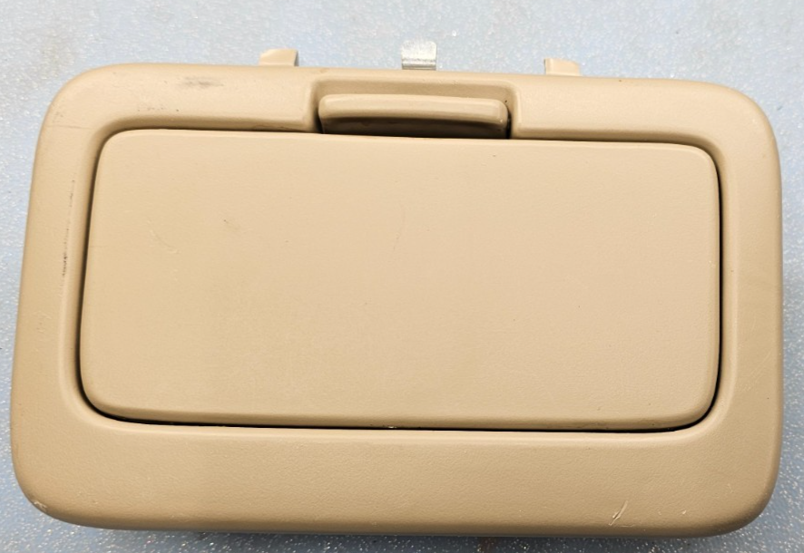 🔥98-01 Toyota Camry Overhead Center Roof Console Sunglass Holder Cubby TAN