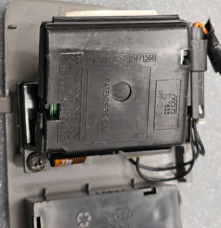 🔥97-05 Buick Park Avenue Overhead Console Switch Garage Door Sunroof Tan OEM