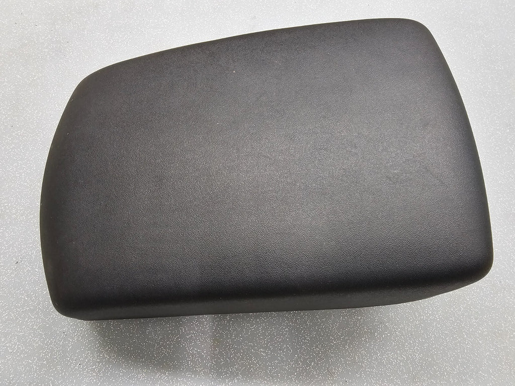 🔥07-10 Sentra Center Console Armrest Storage lid Box Top Pad Leather Black OEM