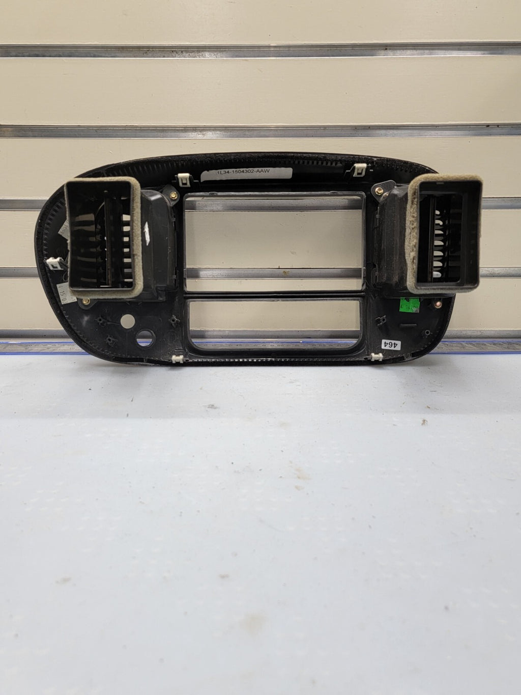 🔥97-03 Ford F150 Center Dash Radio Climate Trim BEZEL Panel AIRBG Line GRAY