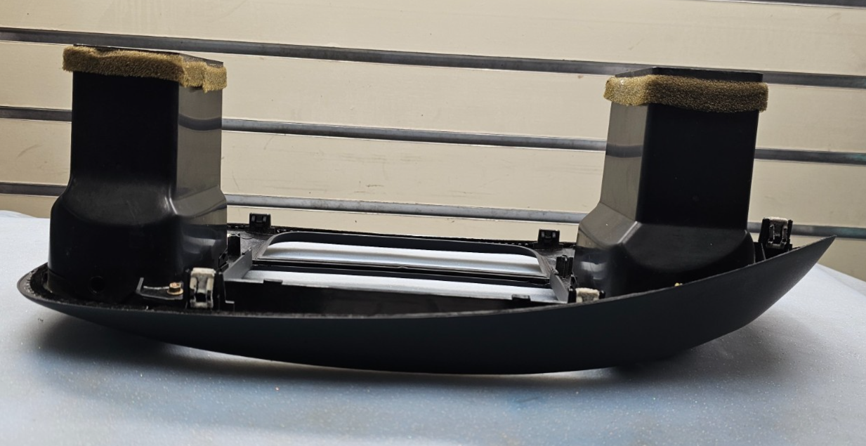 🔥97-03 Ford F150 Center Dash Radio Climate Trim Stereo BEZEL Panel BLACK OEM