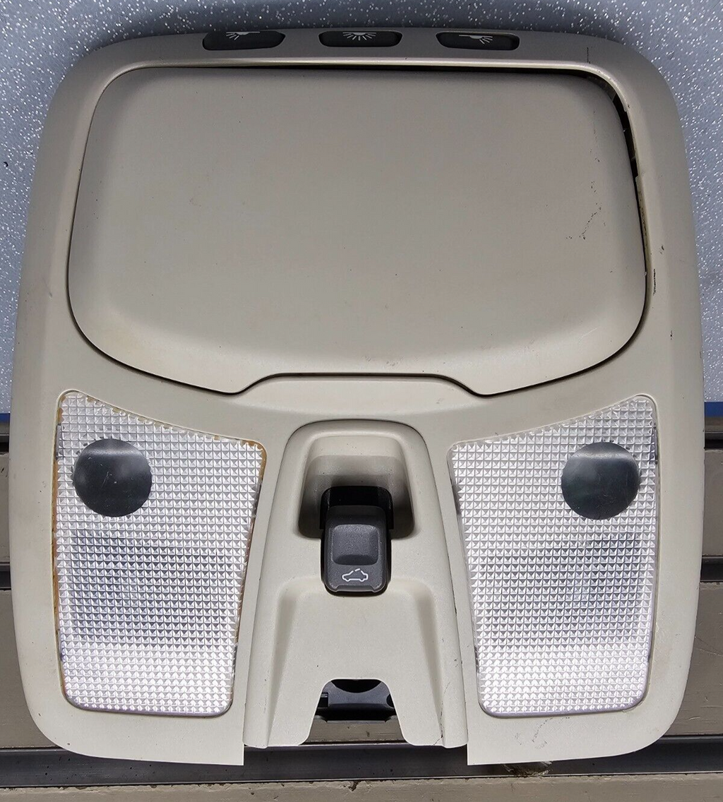 🔥01-04 Volvo S60 V70 Overhead Center Console Dome Map Light Assembly Light Gray