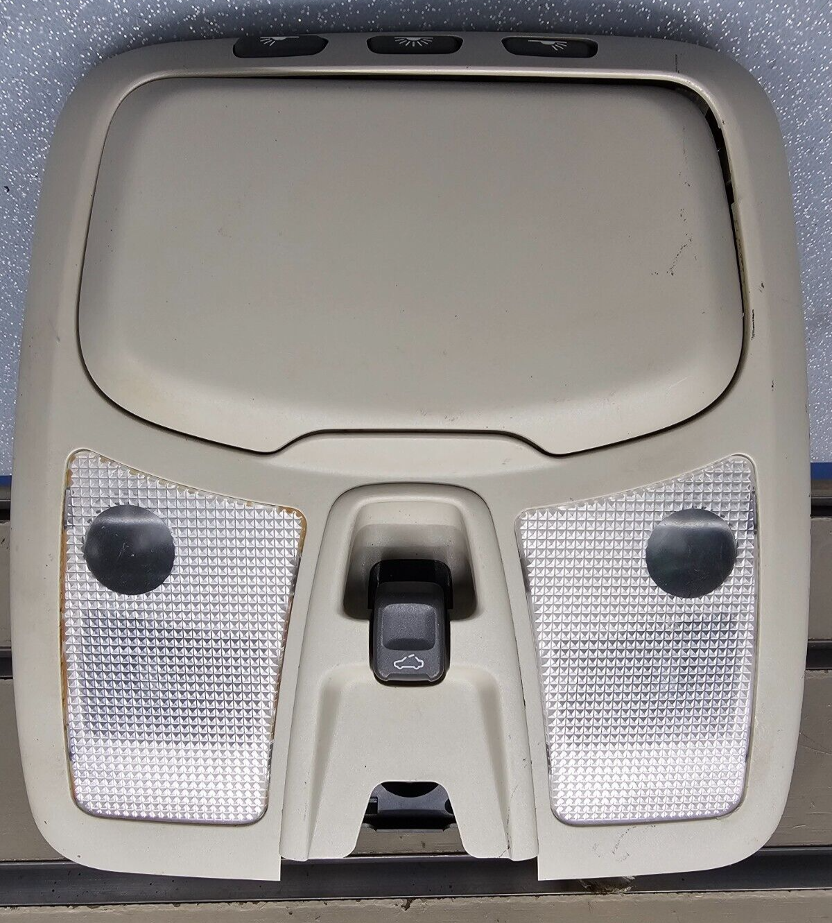 🔥01-04 Volvo S60 V70 Overhead Center Console Dome Map Light Assembly Light Gray