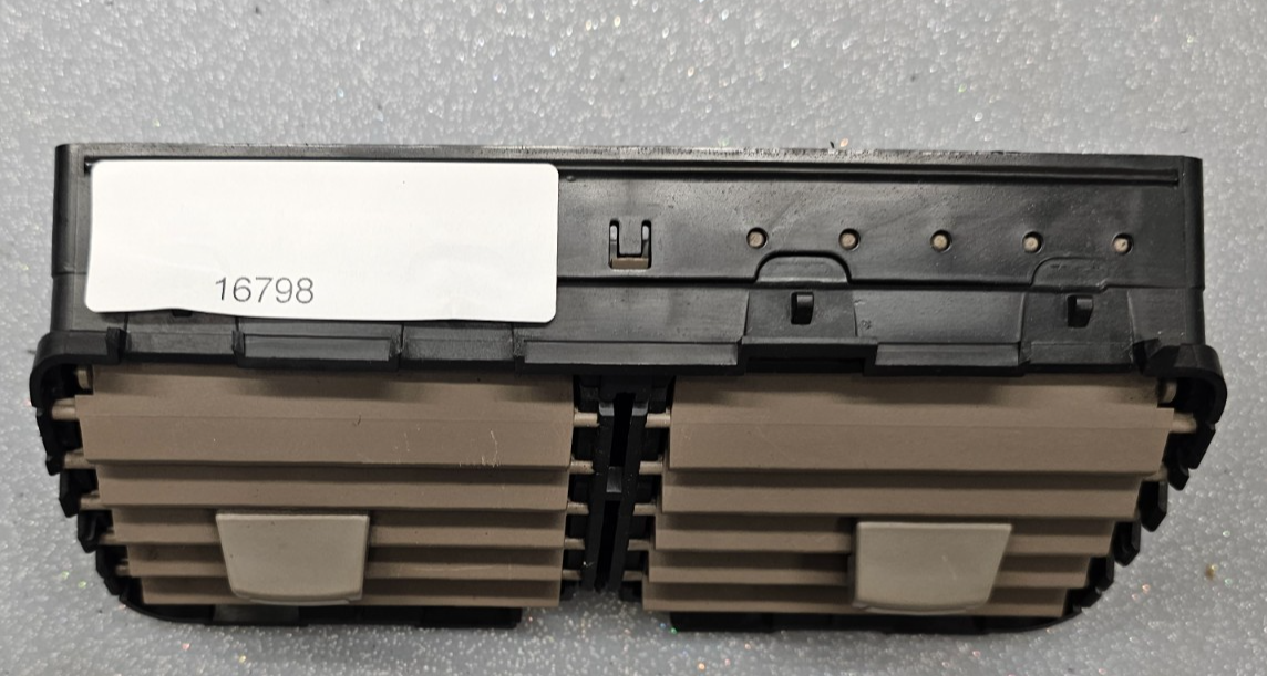 🔥02-04 Nissan Altima Center Dash AM FM Radio Stereo Display Climate Bezel TAN