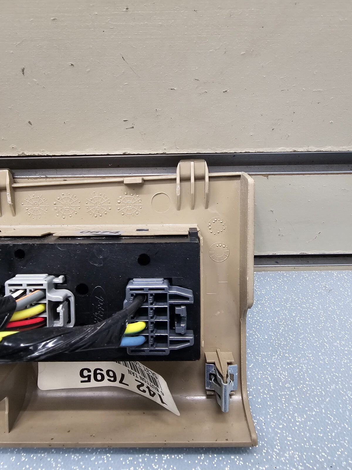 🔥04-08 Ford F150 Left Driver Master Power Window 2 Door Switch Control TAN WS24
