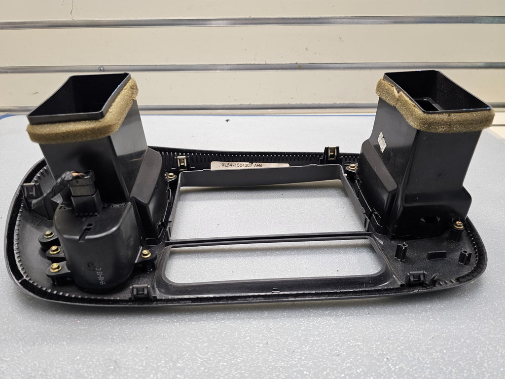 🔥97-03 Ford F150 Center Dash Radio Climate Trim Surround BEZEL Panel Line GRAY