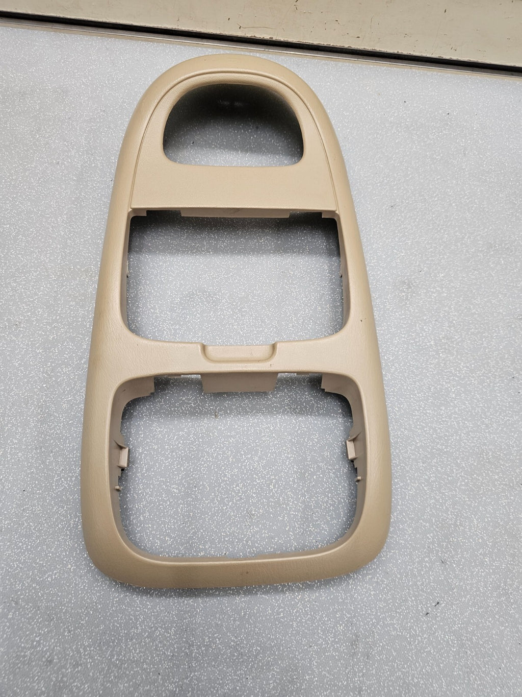 🔥97-03 Ford F150 EXPEDITION Overhead CONSOLE Display Comp STORAGE Frame TAN 08