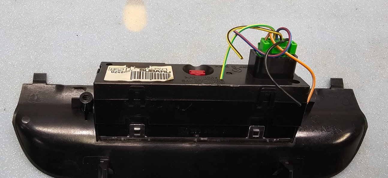 🔥2003-2005 Subaru Forester Dash Mounted Digital Clock Time Display Black OEM