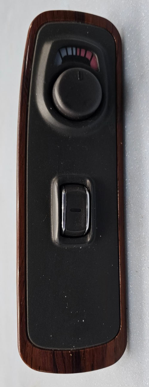 🔥97-99 CADILLAC DEVILLE FRONT RIGHT PASSENGER DOOR WINDOW SWITCH BLACK/WOOD