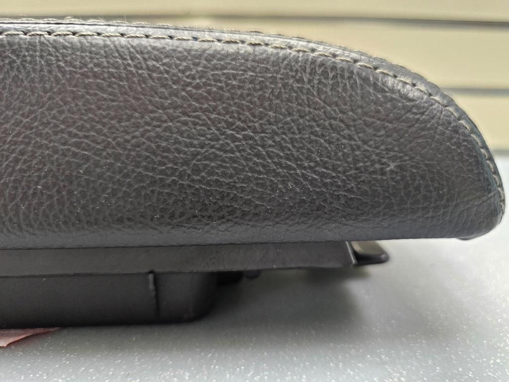 10-12 Fusion Milan Front Center Console Lid Armrest Cover Top Pad Assembly Black