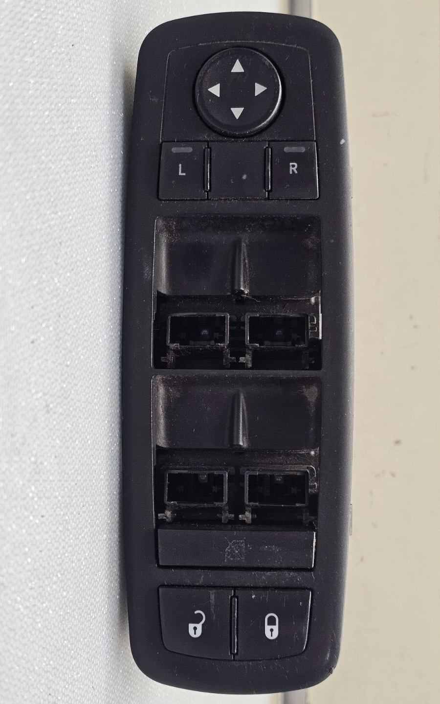 🔥08-20 Grand Caravan Town Country Master Left Driver Window Switch BLACK WS29