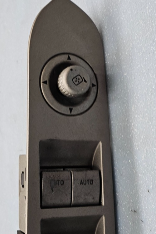 🔥07-09 Lincoln MKZ Driver's Side Door Master Window Control Switch Silver OEM