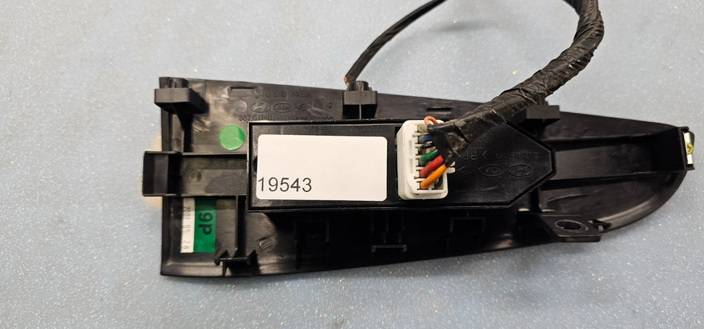 🔥07-10 Elantra Power Front Right Passenger Window Door Switch Assembly Black