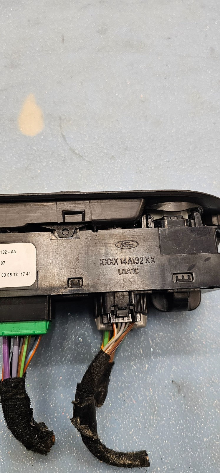 12-18 Focus Escape Front Left Driver Master Power Window Switch Regulator Black