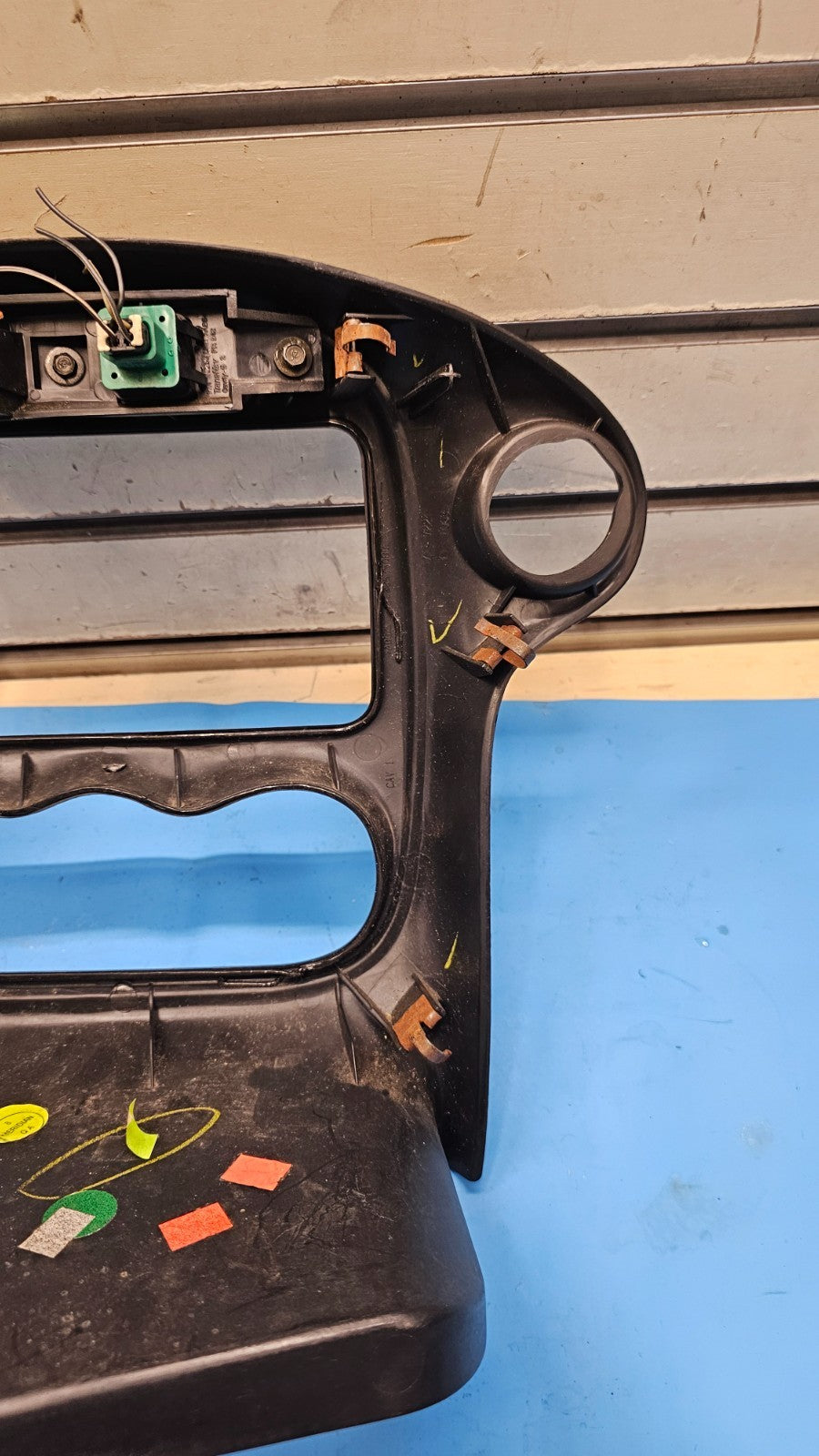 🔥99-05 Pontiac Grand Am Center Dash Radio Climate Bezel Trim Genuine Black OEM