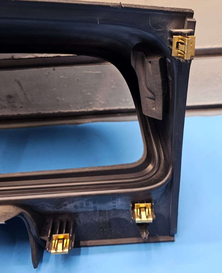 🔥09-10 Dodge Journey Dash Speedometer Cluster Trim Bezel Cover Black OEM