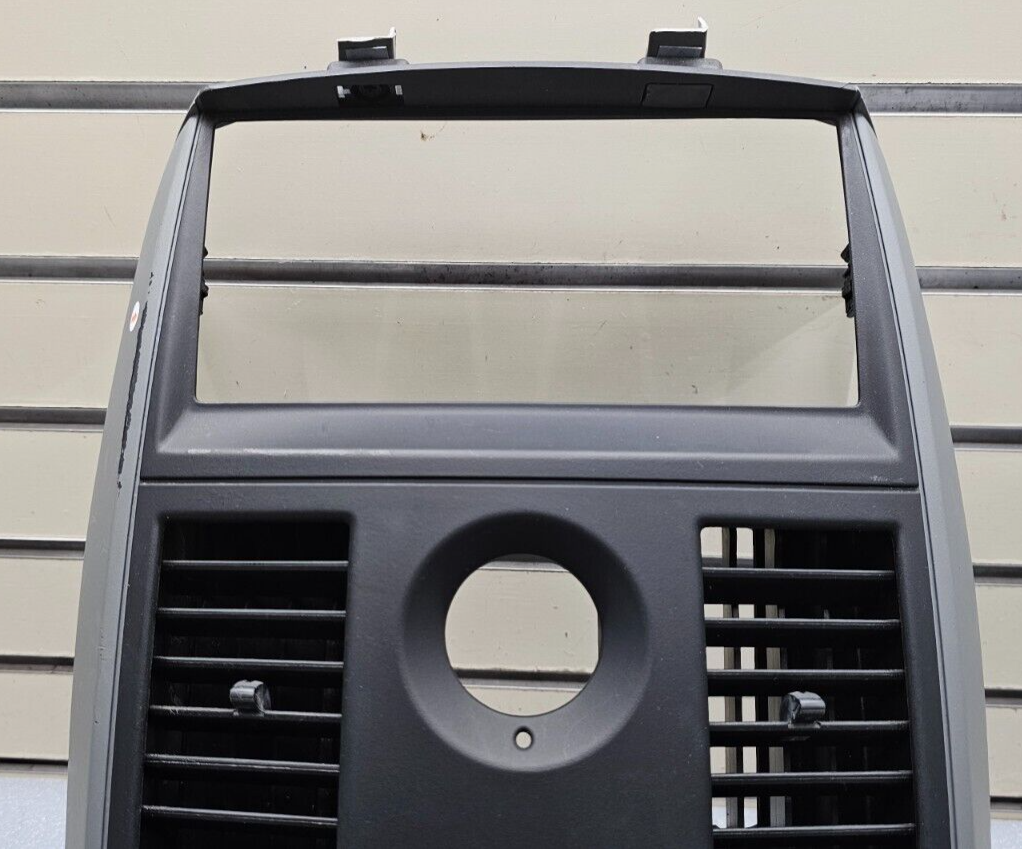08-10 Grand Caravan Town Country Dash AM FM Radio Stereo Trim Bezel Panel Black
