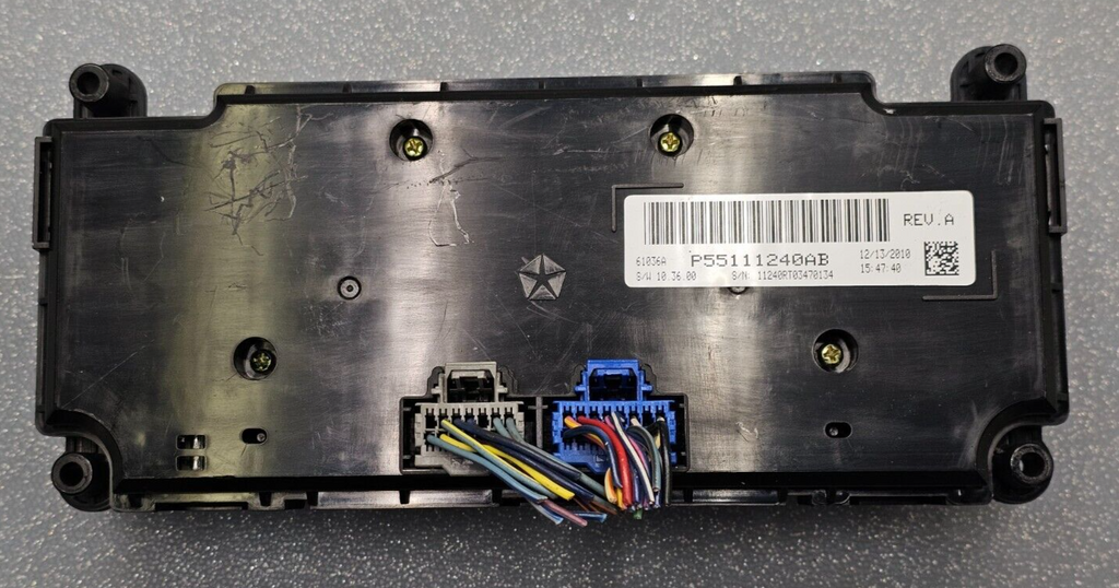 11-20 Grand Caravan Dash AC Heater Temperature Climate Control Air Conditioning