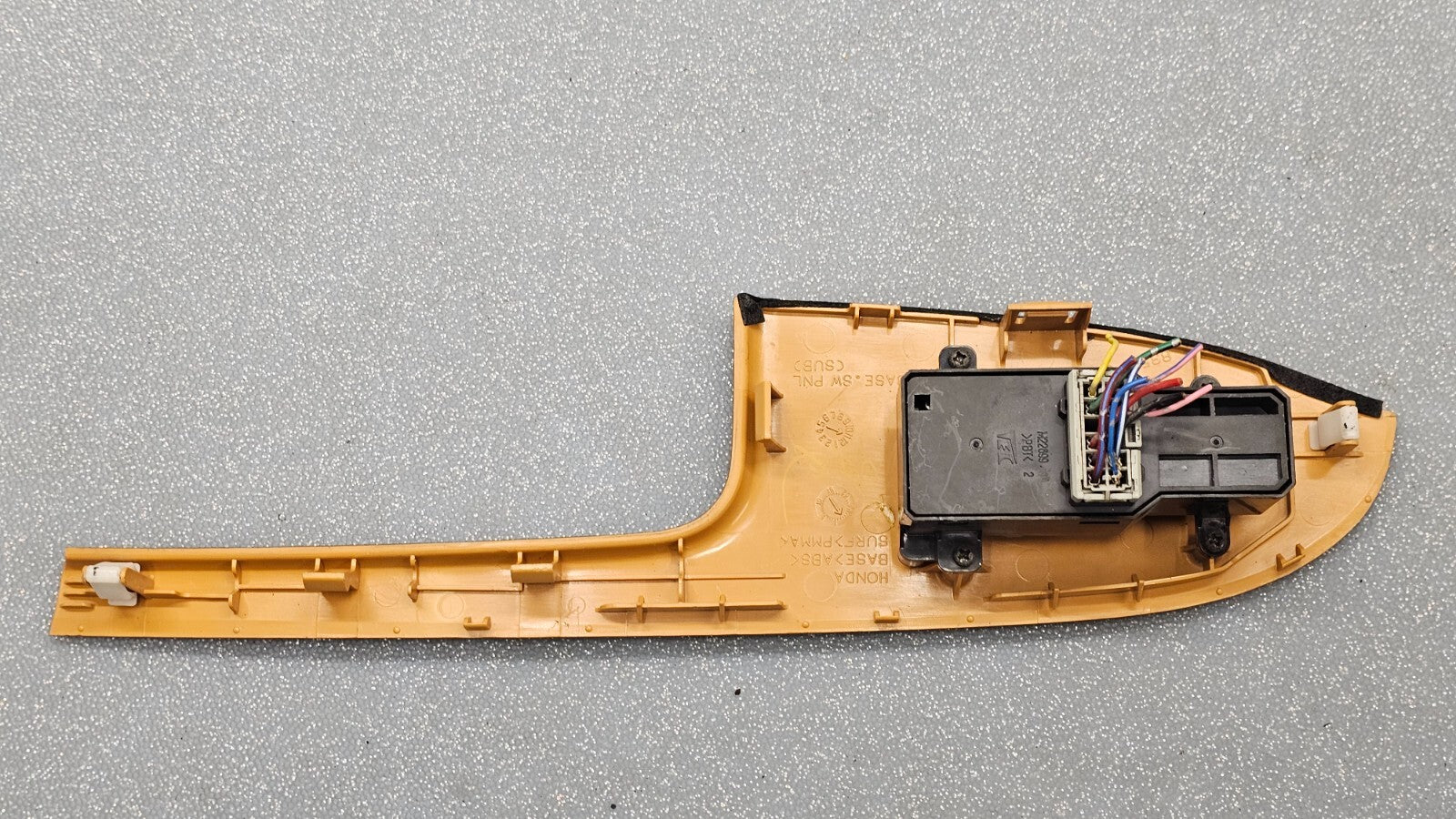 🔥03-07 Accord Coupe Right Passenger Window Power Switch Bezel Assembly Black