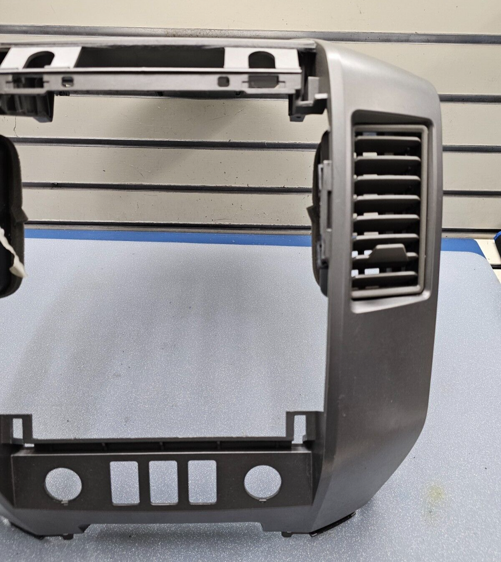 🔥04-07 Nissan TITAN ARMADA Dash Radio Bezel Climate Panel Trim Panel GRAY