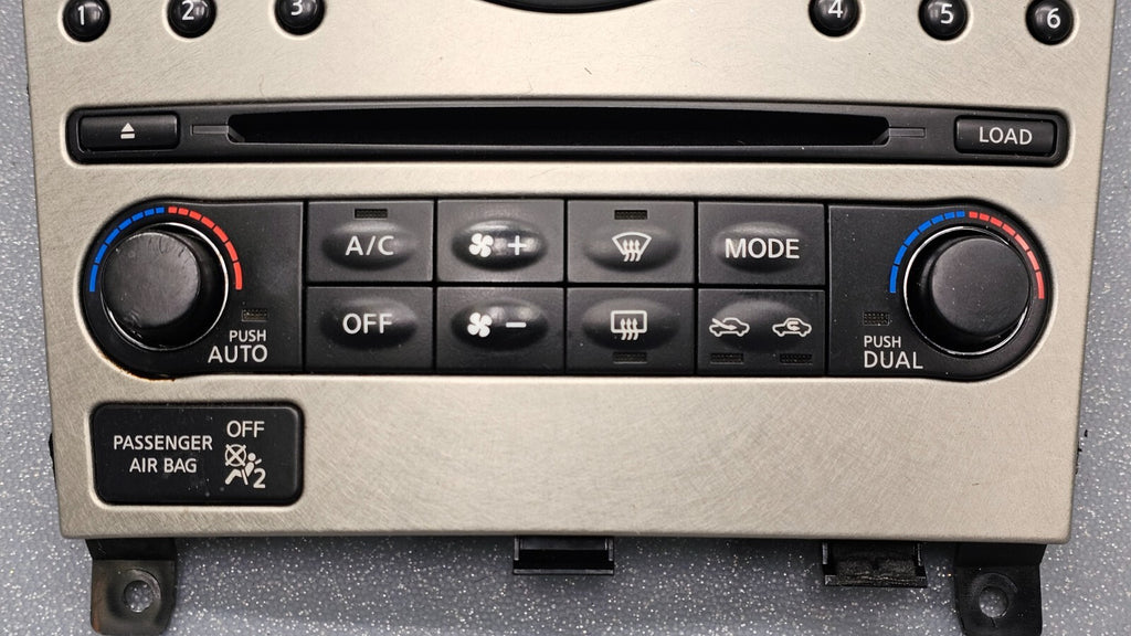 🔥10-13 Infiniti G37 Dash AC Heater Temperature Climate Control Air Conditioner